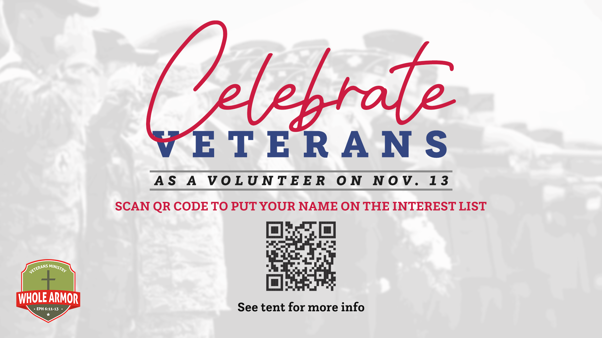 Volunteers Veterans
